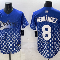 Enrique Hernandez #8 Los Angeles Dodgers Royal Alternate Player Jersey - JerseysFreak