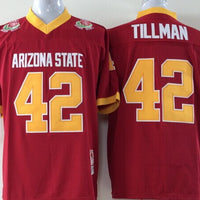 Men's Arizona State Sun Devils Pat Tillman #42 Maroon Player Game Jersey