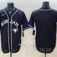 Men's Toronto Blue Jays Fashion Replica Black Out Jersey