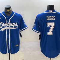 Men's Dallas Cowboys Trevon Diggs #7 Royal Game Jersey1