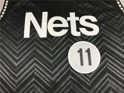 Men's Brooklyn Nets Kyrie Irving #11 Black 2020/21 Swingman Player Jersey1