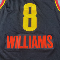Men's Oklahoma City Thunder Jalen Williams #8 Black 2024/25 Swingman Player Jersey1 - City Edition