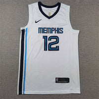 Men's Memphis Grizzlies Ja Morant #12 White 2022/23 Swingman Jersey1 - Association Edition