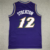 John Stockton Utah Jazz Purple Jersey - 2
