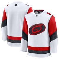 Men's Carolina Hurricanes Fanatics White Away Blank Jersey