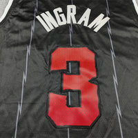 Men's Toronto Raptors Brandon Ingram #3 Black 2025/26 Swingman Jersey - City Edition