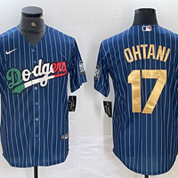 Men's Los Angeles Dodgers Shohei Ohtani Royal Replica Game Jersey1