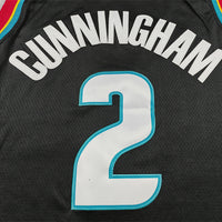 Cade Cunningham #2 Detroit Pistons Charcoal 2025-26 Swingman Jersey City Edition - JerseysFreak - 4
