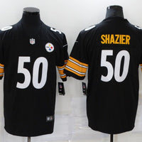 Men's Pittsburgh Steelers Ryan Shazier #50 Black Game Jersey1