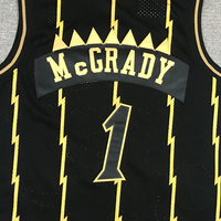 Men's Toronto Raptors Tracy McGrady Black 1998-99 Hardwood Classics Swingman Jersey1