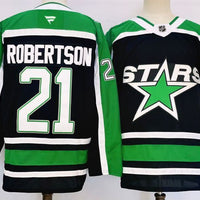 Men's Dallas Stars Jason Robertson #21 Fanatics Black Player Jersey