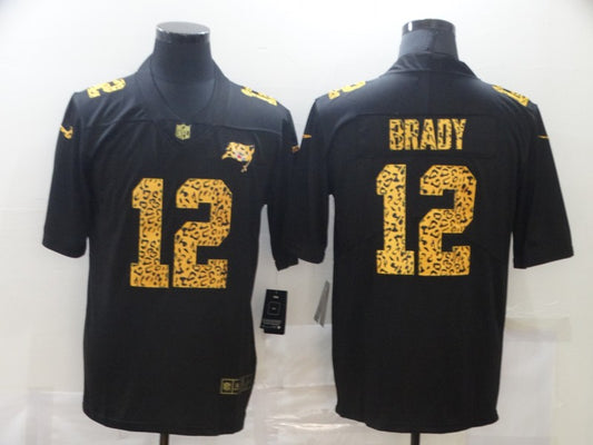 Men's Tampa Bay Buccaneers Tom Brady #12 Black Game Jersey1
