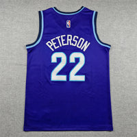 Men's Utah Jazz Darryn Peterson #22 Purple Swingman Jersey - Icon Edition