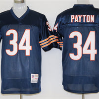 Men's Chicago Bears Walter Payton Mitchell & Ness Navy Legacy Replica Jersey1