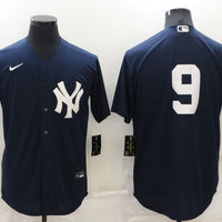 Men's New York Yankees Roger Maris #9 Navy Replica Player Name Jersey1