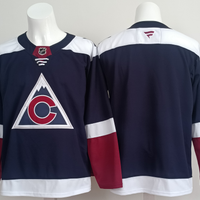 Men's Colorado Avalanche Fanatics Navy Blank Player Jersey