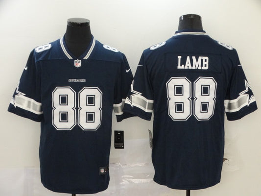 Men's Dallas Cowboys CeeDee Lamb #88 Navy Legend Jersey1