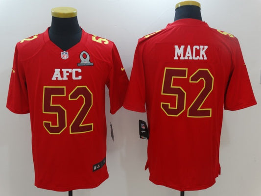 Men's Las Vegas Raiders Khalil Mack #52 Red Game Jersey1