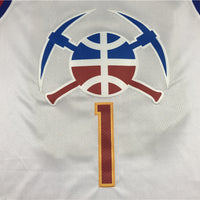 Men's Denver Nuggets Michael Porter Jr. #1 White 2023 Swingman Player Jersey1