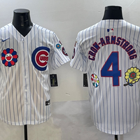 Men's Chicago Cubs Pete Crow-Armstrong #4 White Player Jersey