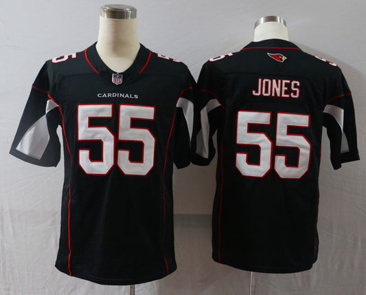 Men's Arizona Cardinals Chandler Jones #55 Black Game Jersey1