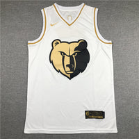 Men's Memphis Grizzlies Ja Morant #12 White Classics Swingman Jersey1