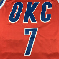 Men's Oklahoma City Thunder Chet Holmgren #7 Orange 2022/23 Swingman Jersey1 - Statement Edition