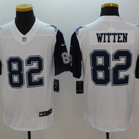 Men's Dallas Cowboys Jason Witten #82 White Game Jersey1