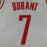 Men's Houston Rockets Kevin Durant #7 White 2020/21 Swingman Jersey - Association Edition