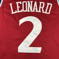 Men's LA Clippers Kawhi Leonard #2 Red Swingman Jersey1