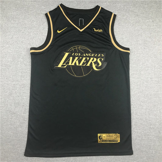 Men's Los Angeles Lakers Kobe Bryant #24 NBA Black Swingman Player Jersey1