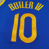 Men's Golden State Warriors Jimmy Butler #10 Royal Swingman Jersey1 - Icon Edition