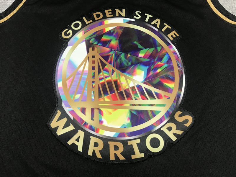 Men's Golden State Warriors Stephen Curry #30 NBA Black Swingman Jersey1