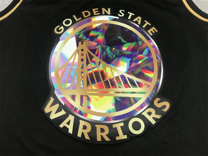 Men's Golden State Warriors Stephen Curry #30 NBA Black Swingman Jersey1