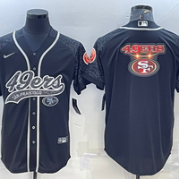 Men's San Francisco 49ers Black Retired Player RFLCTV Limited Jersey1