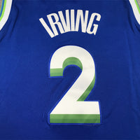 Men's Dallas Mavericks Kyrie Irving #2 Blue 2022/23 Swingman Jersey1 - City Edition