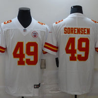 Men's Kansas City Chiefs Daniel Sorensen #49 White Game Jersey1