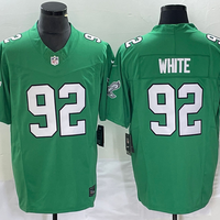 Men's Philadelphia Eagles Reggie White #92 Kelly Green Game Jersey1