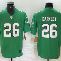 Saquon Barkley #26 Philadelphia Eagles Kelly Green Vapor Limited Jersey - JerseysFreak