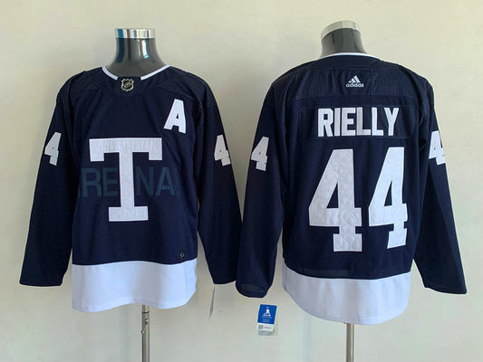 Men's Toronto Maple Leafs Morgan Rielly #44 Blue Player Jersey1
