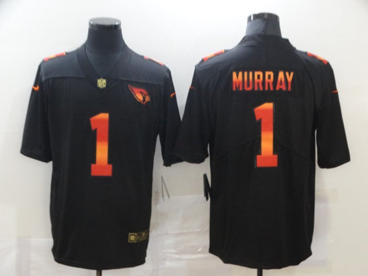 Men's Arizona Cardinals #1 Kyler Murray Black Game Jersey1