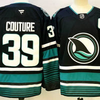 Men's San Jose Sharks Logan Couture #39 Fanatics Black Player Jersey
