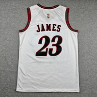 Men's Philadelphia 76ers LeBron James #23 White Swingman Jersey