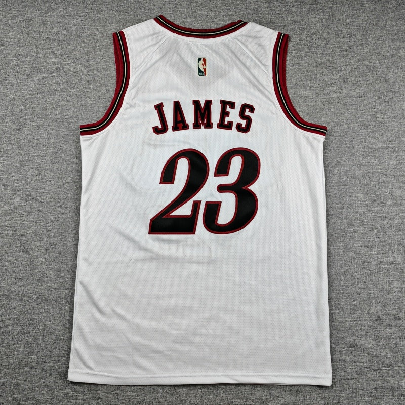 Men's Philadelphia 76ers LeBron James #23 White Swingman Jersey