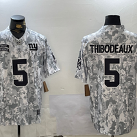Men's New York Giants Kayvon Thibodeaux #5 Arctic Camo 2024 Salute to Service Limited Jersey1