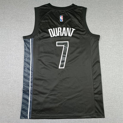 Men's Brooklyn Nets Kevin Durant #7 Black 2022/23 Statement Edition Swingman Jersey1
