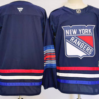 Men's New York Rangers Navy Blank jersey