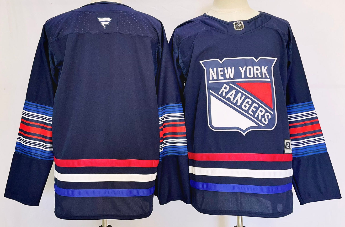 Men's New York Rangers Navy Blank jersey