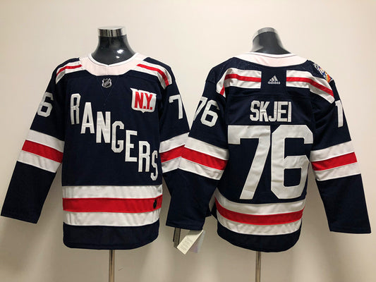 Men's New York Rangers Brady Skjei #76 Navy Player Jersey1