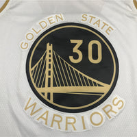Men's Golden State Warriors Stephen Curry #30 White Swingman Jersey1